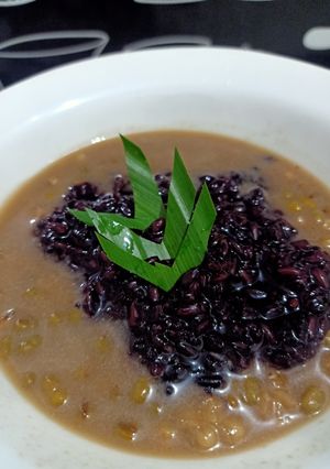 Foto resep Bubur kacang ijo ketan hitam