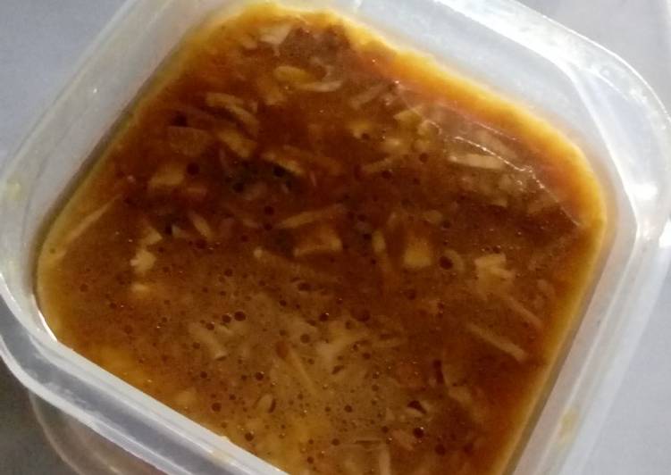 Resep: Semur daging MPAsi (13+m) yang Lezat