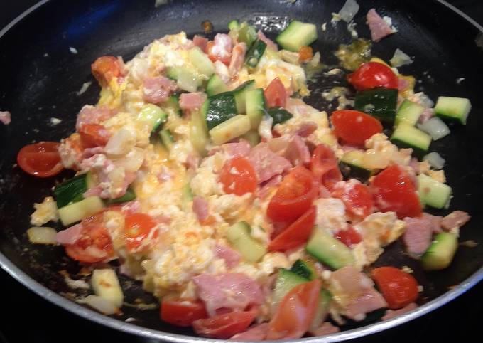 Summer Squash Scramble