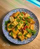 Đậu hũ sốt cà chua