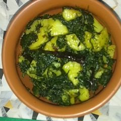 A picture of Soya Methi Aloo Ki Sabzi.