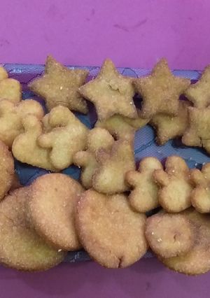 A picture of Khasta sweet.