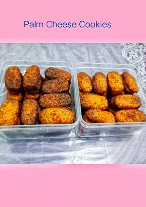 Foto resep Palm Cheese Cookies