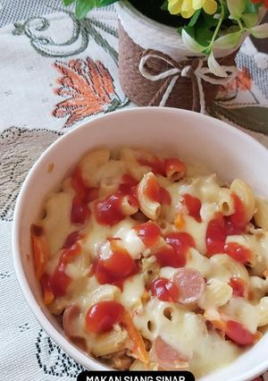 Foto resep Makaroni schotel chicken mozarella