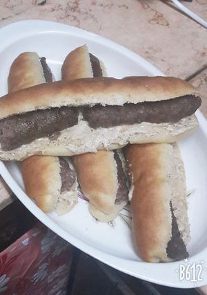 A picture of Homemade Kofta Kebab.