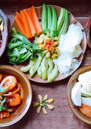 Hình của món Mâm cơm miền Tây.
