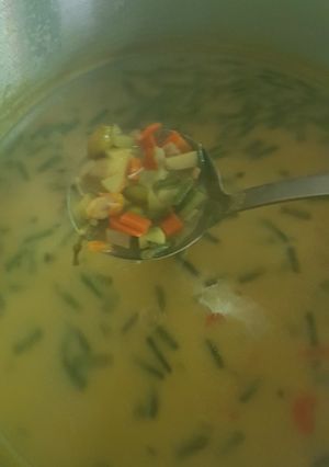 Foto resep Kuah lontong simpel