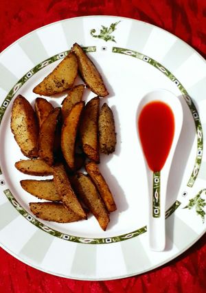 A picture of Mayo Potato Wedges.