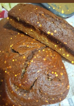 Una foto de Budín/ bizcochuelo Marmolado