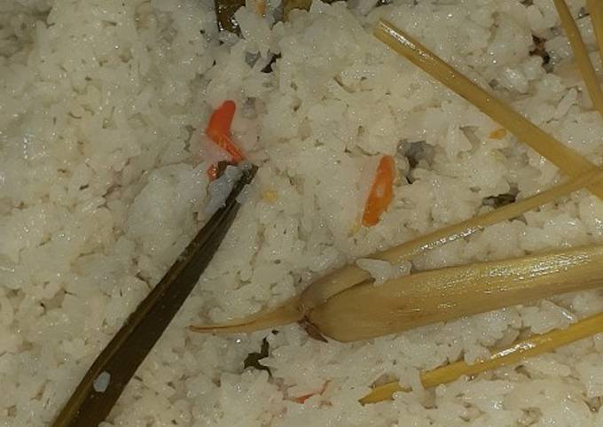 Nasi liwet rice cooker