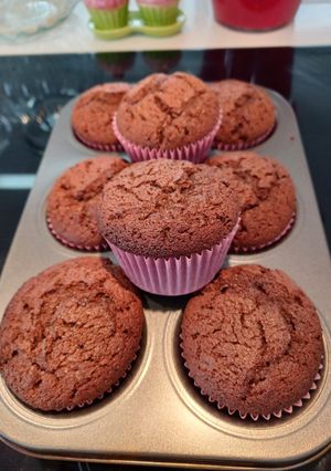Φωτογραφία της συνταγής Cupcakes σοκολάτας