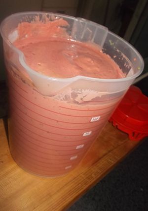 Foto principal de Ensalada liquida de remolacha, pepino y aguacate