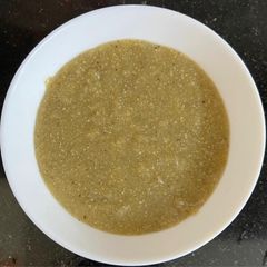 A picture of Bajra Porridge With Jaggery { Rajasthan Special }.