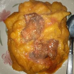 A picture of Potato porridge.