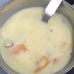 A picture of Fruit custard.