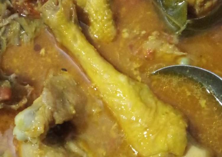 Resep Ayam Kampung : Resep Ayam Kampung Pedas Bumbu Merah Oleh Alfi