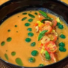 A picture of Gazpacho.