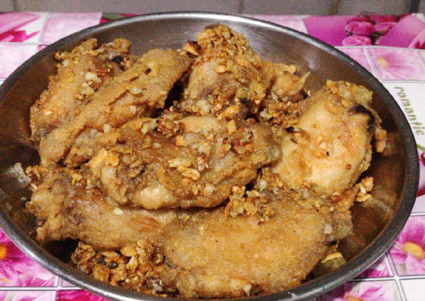 Sayap ayam goreng