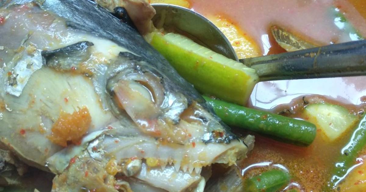 Resep Lempah Nanas Kepala Ikan Tenggiri Oleh Linda🍱alamee🍜💃🏿 Cookpad