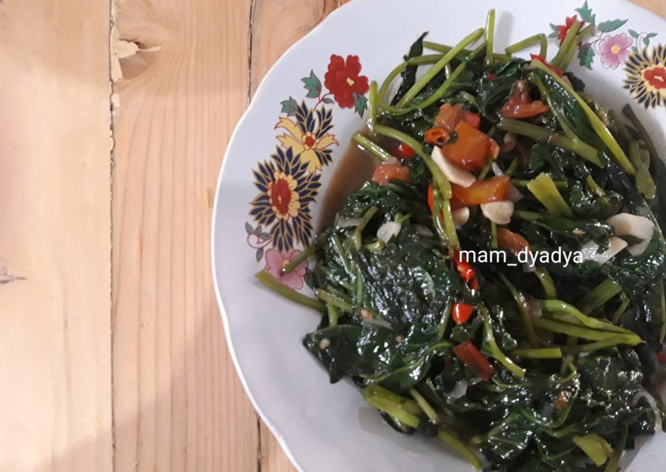 Kangkung saus tiram