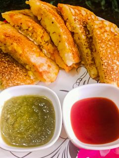 सूजी सैंडविच विदआउट ब्रेड (Suji sandwich without bread recipe in hindi) रेसिपी मुख्य फोटो