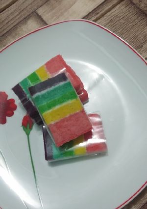 Foto resep Rainbow cake