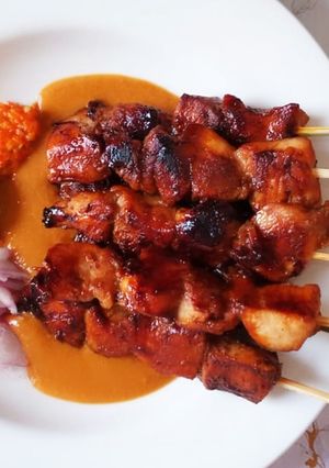 Foto resep Sate ayam ala Sate Senayan