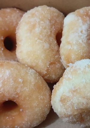 Foto resep Donat gula pasir karamel