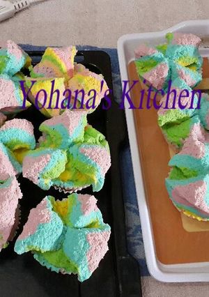 Foto resep Bolu Kukus Pelangi
