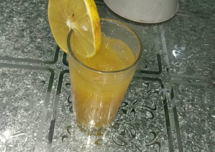 Recipe of Homemade Mango and orange juice