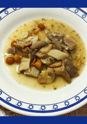 Una foto de 🍄Mix de setas congeladas 🍽️