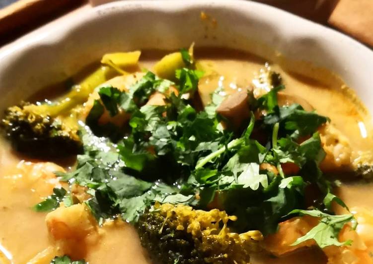 La soupe Thaï aux crevettes