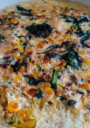 A picture of Veggie omelette.