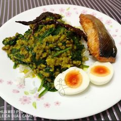 A picture of Mung Bean And Spinach.