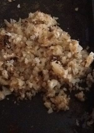 A picture of Hacked Crispy Rice / Fried Rice (Cauliflower).