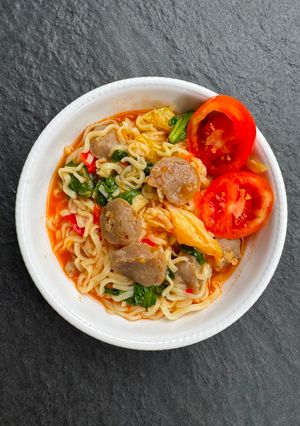 Foto resep Mie Kuah Tomat