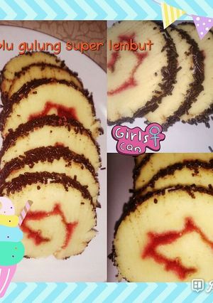 Foto resep Bolu Gulung Lembut Ekonomis