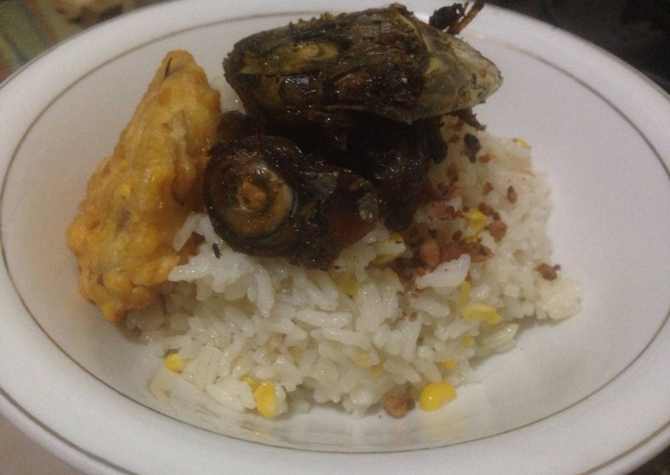 Nasi beras Memasak nasi