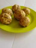 Bolón de plátanos verdes