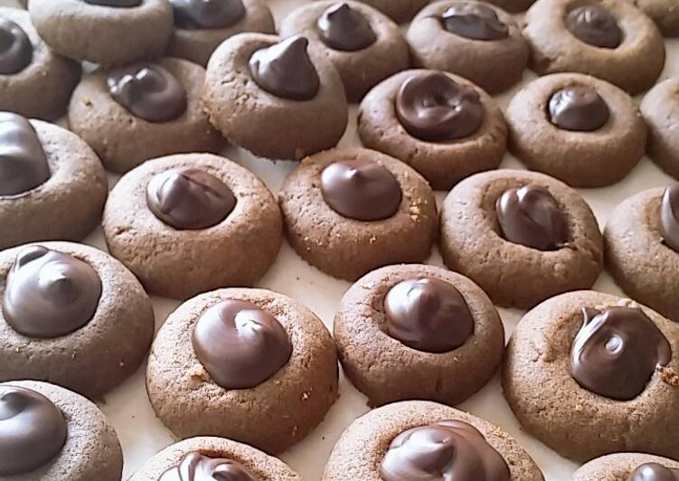 Resep Mocha Thumbprint Cookies yang Bikin Ngiler
