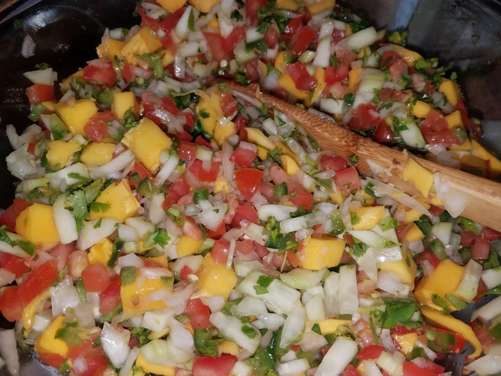 Simple Way Make Recipe Mango pico de gallo salsa that is Awesome, Appealing}
