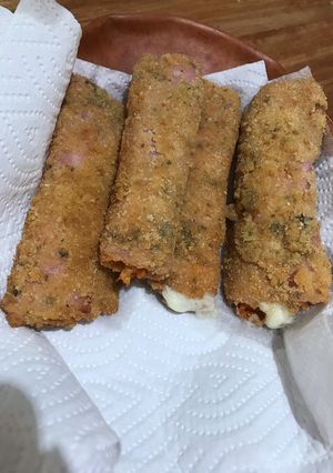 Una foto de Bocaditos de jamón y queso