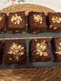 Brownie de Remolacha con Avellanas