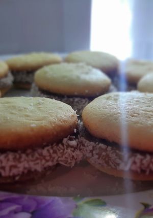 Una foto de Alfajores de maicena