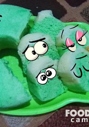 Foto resep Bolu pandan kukus