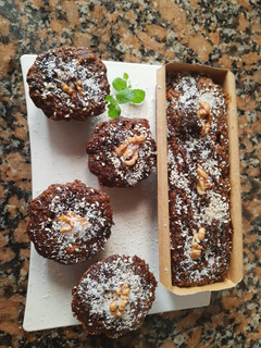Una foto de Budín integral de zanahoria