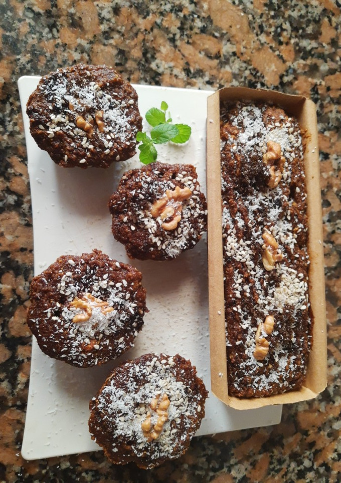 Una foto de Budín integral de zanahoria