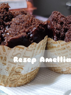 Foto resep Muffin choco banana (no egg, no mixer, no oven)