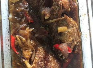 Gambar Ikan masak kicap simple