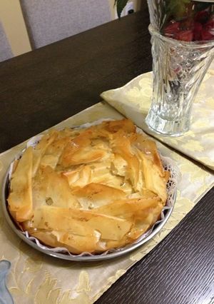 صورة لوصفة كيكة الجوز(بلغاري)